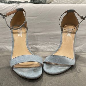 Baby blue heels